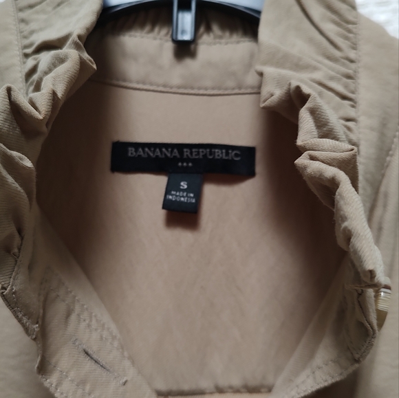 High neck blouse tan S - Picture 4 of 6